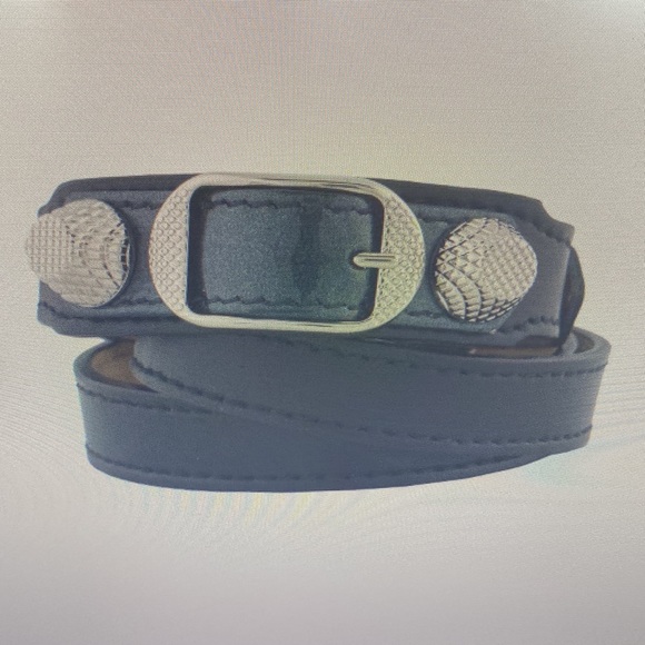 Balenciaga Arena Triple Tour Wrap Bracelet - Picture 2 of 9